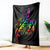 Personalised New Zealand Wellington Pride Blanket Maori Fern with Pride Flag 2024