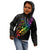 Personalised New Zealand Wellington Pride Kid Hoodie Maori Fern with Pride Flag 2024 LT9 - Polynesian Pride