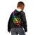 Personalised New Zealand Wellington Pride Kid Hoodie Maori Fern with Pride Flag 2024 LT9 - Polynesian Pride