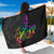 Personalised New Zealand Wellington Pride Sarong Maori Fern with Pride Flag 2024