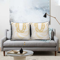 Aloha Lei Onaona Pillow Cover Beige Hawaiian Tribal Pattern - Polynesian Pride