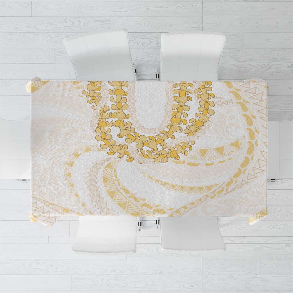 Aloha Lei Onaona Tablecloth Beige Hawaiian Tribal Pattern LT9 Beige - Polynesian Pride