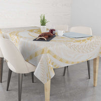 Aloha Lei Onaona Tablecloth Beige Hawaiian Tribal Pattern LT9 - Polynesian Pride