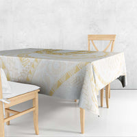 Aloha Lei Onaona Tablecloth Beige Hawaiian Tribal Pattern LT9 - Polynesian Pride