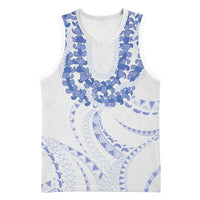 Aloha Lei Onaona Basketball Jersey Navy Blue Hawaiian Tribal Pattern LT9 Unisex Blue - Polynesian Pride