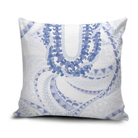 Aloha Lei Onaona Pillow Cover Navy Blue Hawaiian Tribal Pattern - Polynesian Pride