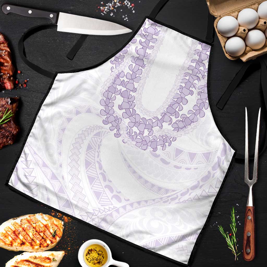Aloha Lei Onaona Apron Purple Hawaiian Tribal Pattern LT9 Purple - Polynesian Pride
