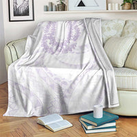 Aloha Lei Onaona Blanket Purple Hawaiian Tribal Pattern LT9 Purple - Polynesian Pride