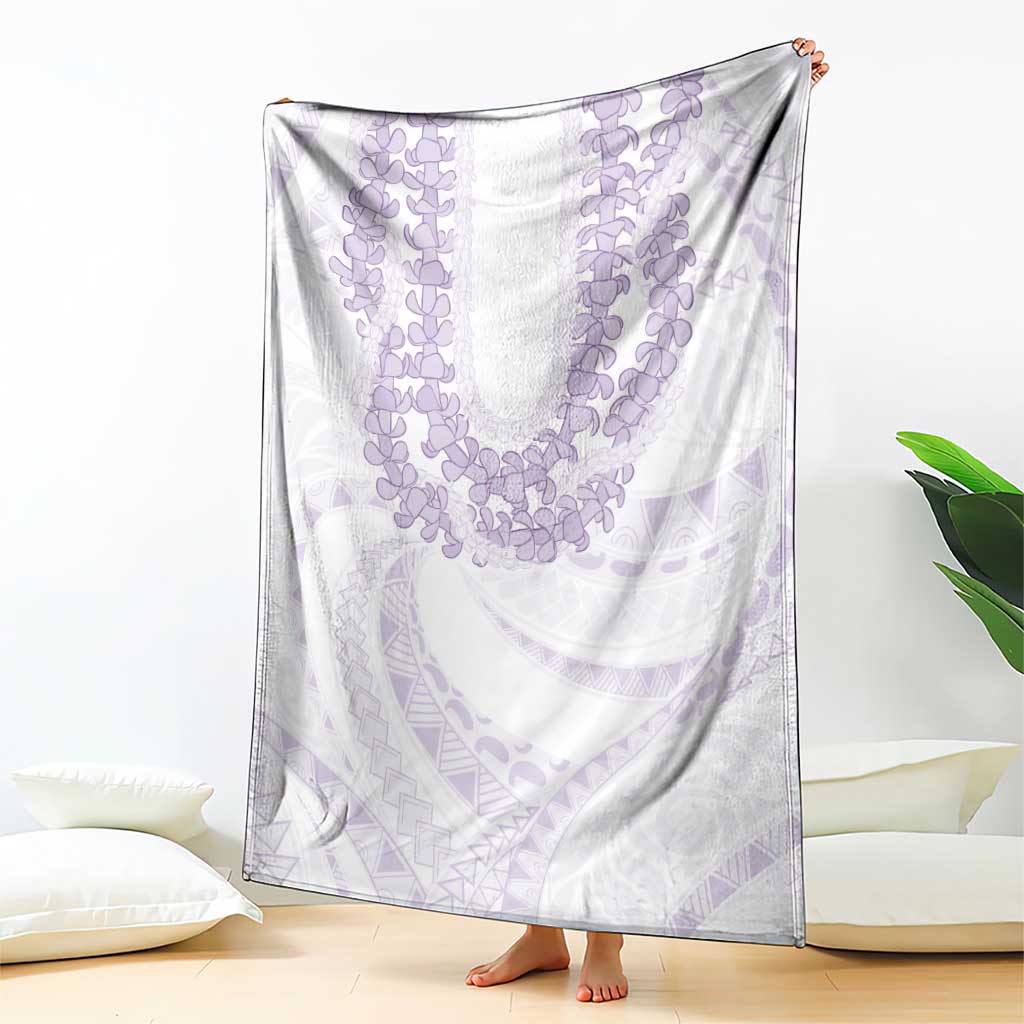 Aloha Lei Onaona Blanket Purple Hawaiian Tribal Pattern LT9 - Polynesian Pride