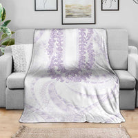 Aloha Lei Onaona Blanket Purple Hawaiian Tribal Pattern LT9 - Polynesian Pride