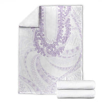 Aloha Lei Onaona Blanket Purple Hawaiian Tribal Pattern LT9 - Polynesian Pride