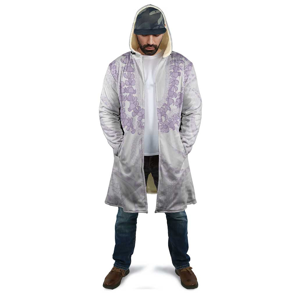 Aloha Lei Onaona Cloak Purple Hawaiian Tribal Pattern - Polynesian Pride