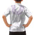 Aloha Lei Onaona Family Matching Off The Shoulder Long Sleeve Dress and Hawaiian Shirt Purple Hawaiian Tribal Pattern