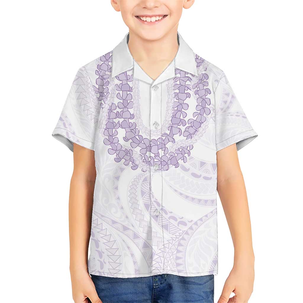 Aloha Lei Onaona Hawaiian Shirt Purple Hawaiian Tribal Pattern LT9 - Polynesian Pride