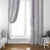 Aloha Lei Onaona Window Curtain Purple Hawaiian Tribal Pattern