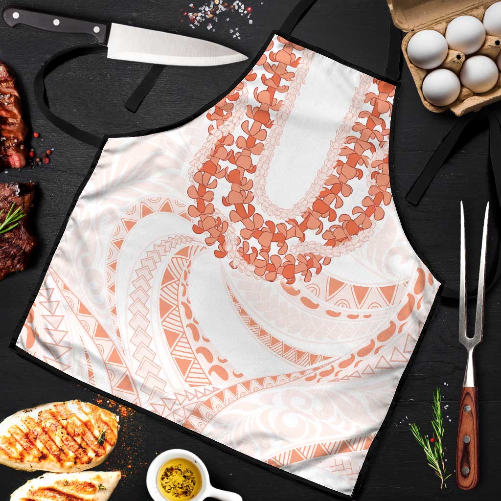Aloha Lei Onaona Apron Red Hawaiian Tribal Pattern LT9 Red - Polynesian Pride