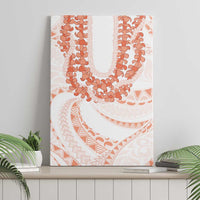 Aloha Lei Onaona Canvas Wall Art Red Hawaiian Tribal Pattern LT9 - Polynesian Pride