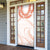 Aloha Lei Onaona Door Cover Red Hawaiian Tribal Pattern - Polynesian Pride