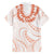 Aloha Lei Onaona Family Matching Off Shoulder Short Dress and Hawaiian Shirt Red Hawaiian Tribal Pattern