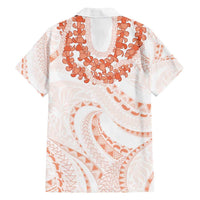 Aloha Lei Onaona Family Matching Summer Maxi Dress and Hawaiian Shirt Red Hawaiian Tribal Pattern