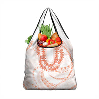 Aloha Lei Onaona Grocery Bag Red Hawaiian Tribal Pattern LT9 1-pack One Size Red - Polynesian Pride