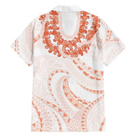 Aloha Lei Onaona Hawaiian Shirt Red Hawaiian Tribal Pattern LT9 - Polynesian Pride