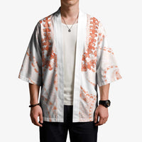 Aloha Lei Onaona Kimono Red Hawaiian Tribal Pattern LT9 - Polynesian Pride