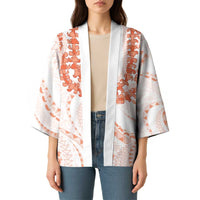 Aloha Lei Onaona Kimono Red Hawaiian Tribal Pattern LT9 - Polynesian Pride