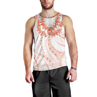 Aloha Lei Onaona Men Tank Top Red Hawaiian Tribal Pattern LT9 - Polynesian Pride