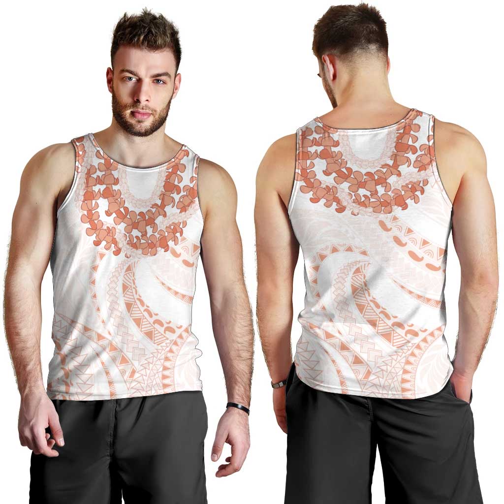 Aloha Lei Onaona Men Tank Top Red Hawaiian Tribal Pattern LT9 - Polynesian Pride