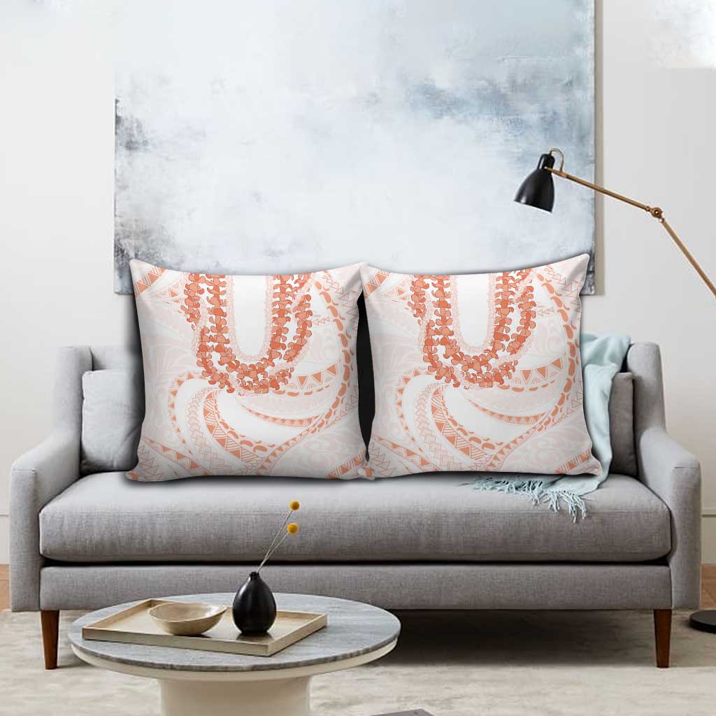 Aloha Lei Onaona Pillow Cover Red Hawaiian Tribal Pattern - Polynesian Pride