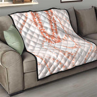 Aloha Lei Onaona Quilt Red Hawaiian Tribal Pattern