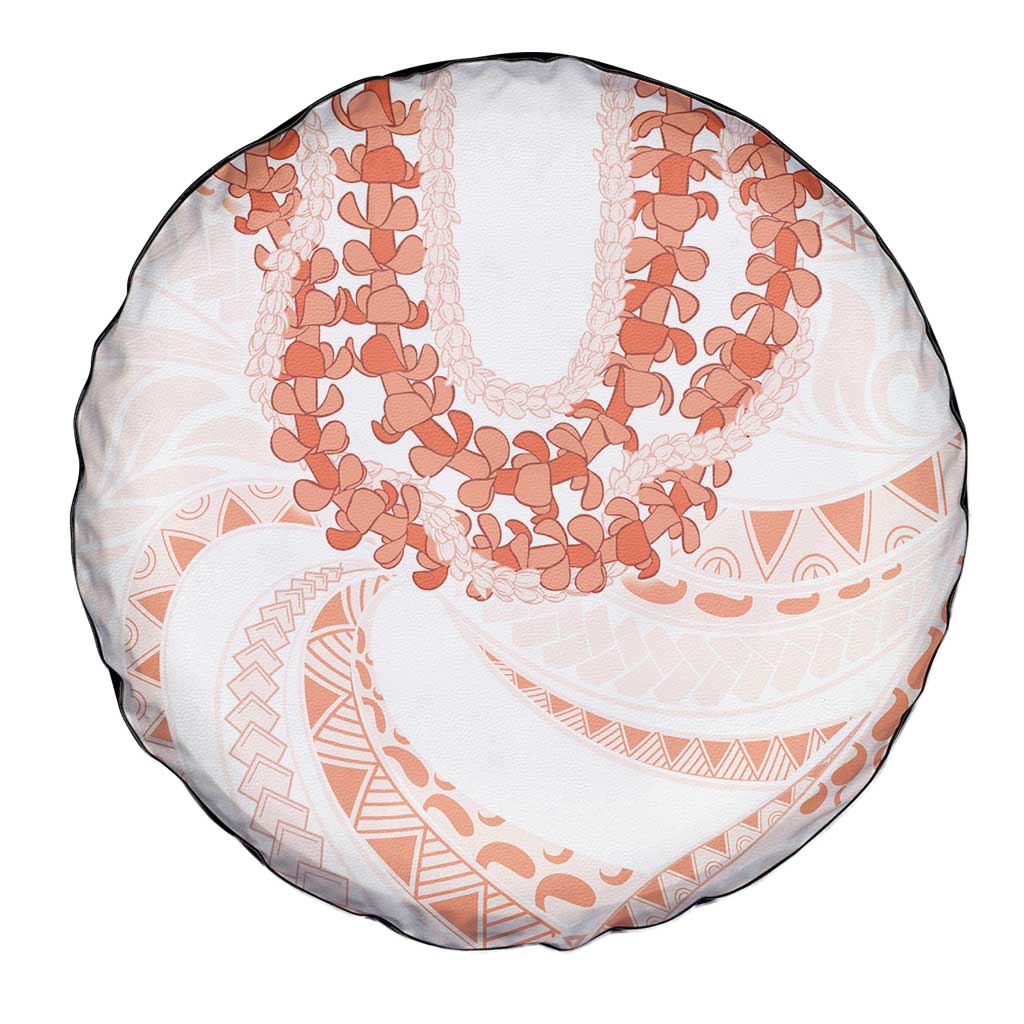 Aloha Lei Onaona Spare Tire Cover Red Hawaiian Tribal Pattern