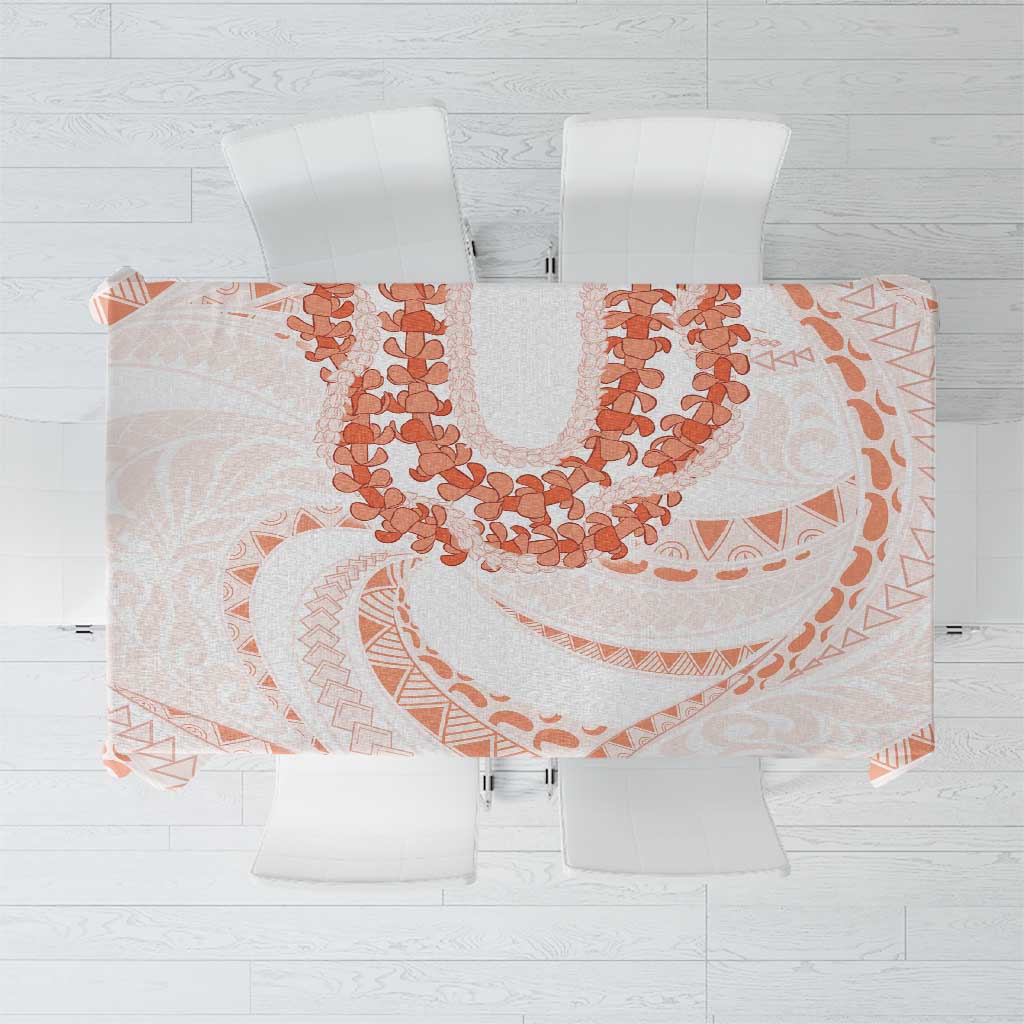 Aloha Lei Onaona Tablecloth Red Hawaiian Tribal Pattern LT9 Red - Polynesian Pride