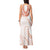 Aloha Lei Onaona Tank Maxi Dress Red Hawaiian Tribal Pattern