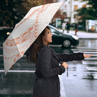 Aloha Lei Onaona Umbrella Red Hawaiian Tribal Pattern LT9 - Polynesian Pride