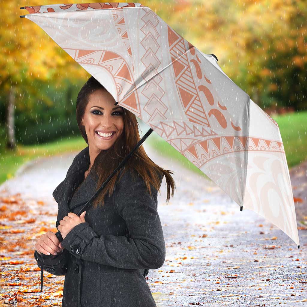 Aloha Lei Onaona Umbrella Red Hawaiian Tribal Pattern LT9 - Polynesian Pride