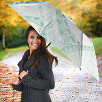 Aloha Lei Onaona Umbrella Sage Green Hawaiian Tribal Pattern LT9 - Polynesian Pride