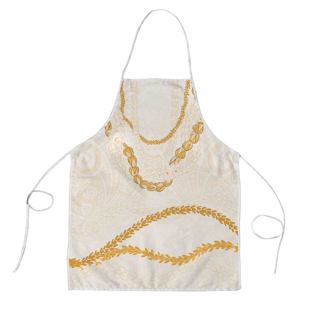Aloha Lei Mikioi Apron Gold Polynesian Tribal Tatau Pattern LT9 Gold - Polynesian Pride
