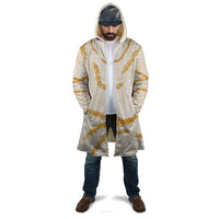 Aloha Lei Mikioi Cloak Gold Polynesian Tribal Tatau Pattern - Polynesian Pride