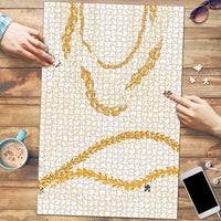 Aloha Lei Mikioi Puzzle Gold Polynesian Tribal Tatau Pattern LT9 Gold - Polynesian Pride