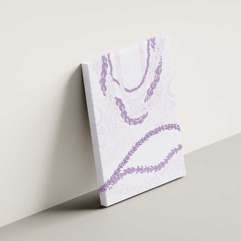 Aloha Lei Mikioi Canvas Wall Art Purple Polynesian Tribal Tatau Pattern LT9 - Polynesian Pride