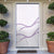 Aloha Lei Mikioi Door Cover Purple Polynesian Tribal Tatau Pattern - Polynesian Pride