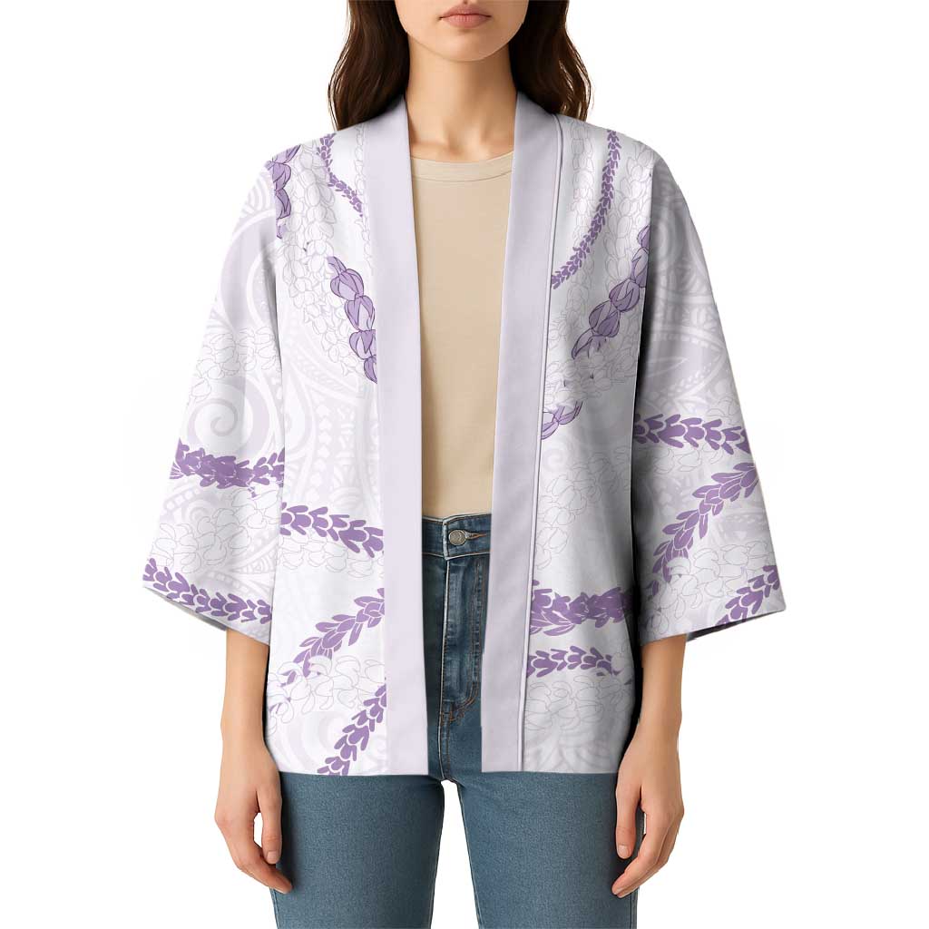 Aloha Lei Mikioi Kimono Purple Polynesian Tribal Tatau Pattern LT9 - Polynesian Pride