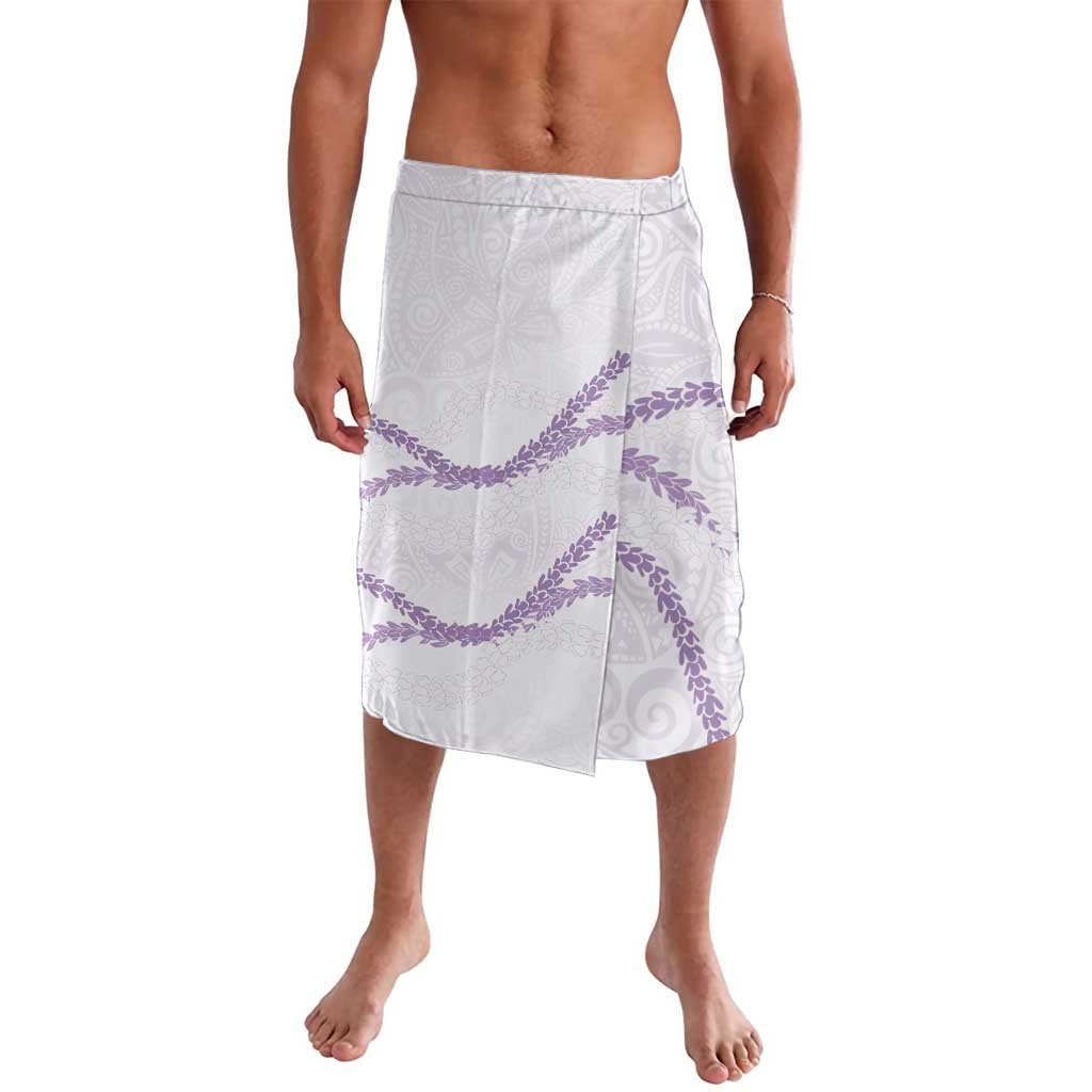 Aloha Lei Mikioi Lavalava Purple Polynesian Tribal Tatau Pattern
