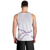 Aloha Lei Mikioi Men Tank Top Purple Polynesian Tribal Tatau Pattern LT9 - Polynesian Pride