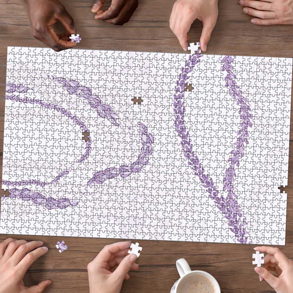 Aloha Lei Mikioi Puzzle Purple Polynesian Tribal Tatau Pattern LT9 - Polynesian Pride
