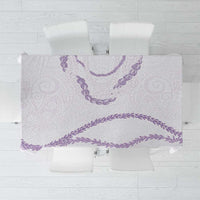 Aloha Lei Mikioi Tablecloth Purple Polynesian Tribal Tatau Pattern LT9 Purple - Polynesian Pride