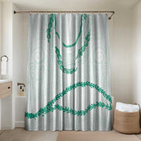 Aloha Lei Mikioi Bathroom Set Sage Green Polynesian Tribal Tatau Pattern - Polynesian Pride