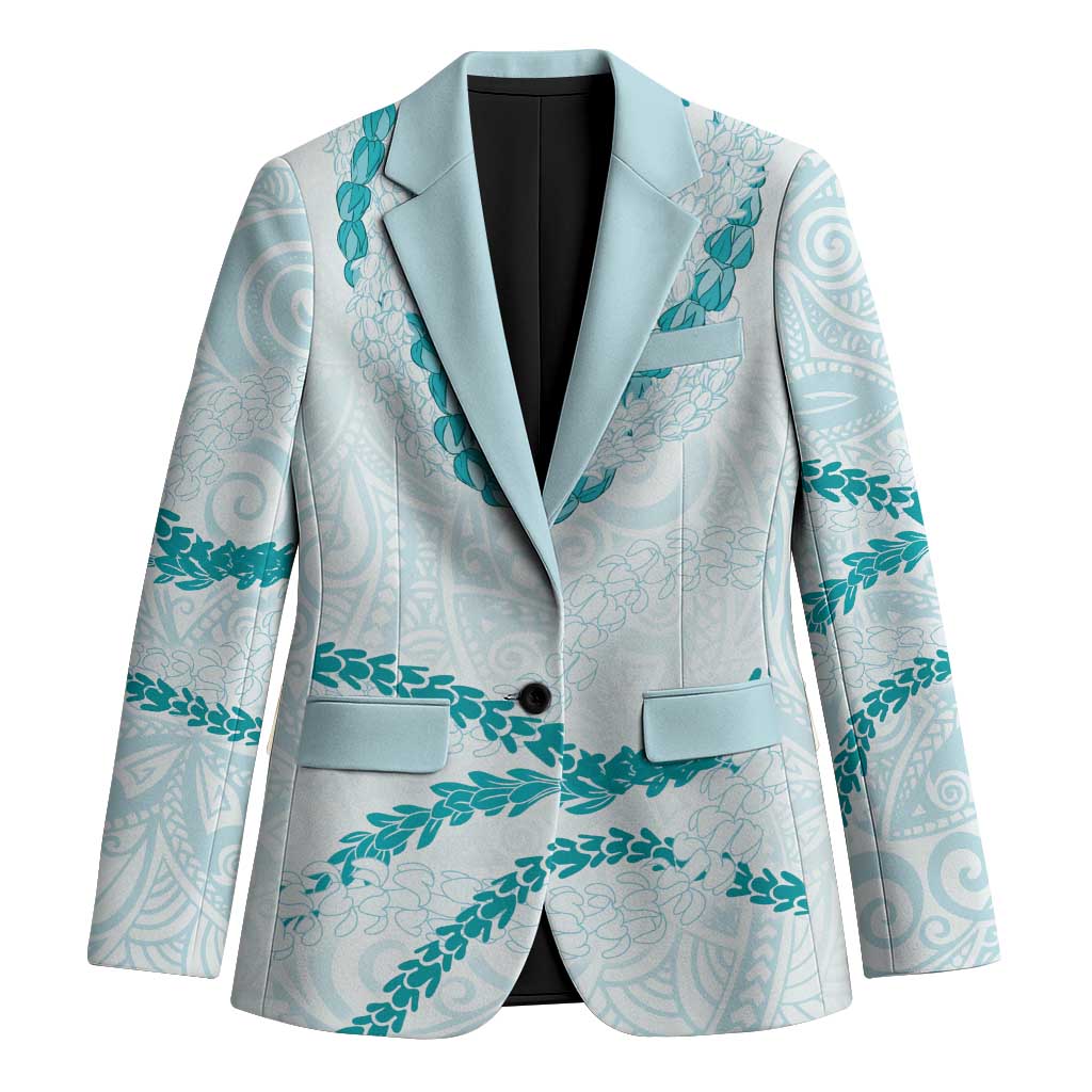 Aloha Lei Mikioi Blazer Aloha Lei Mikioi LT9 Unisex Teal - Polynesian Pride